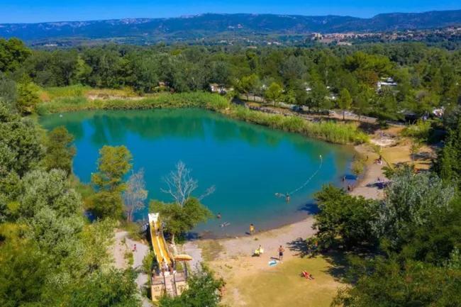 Mobil Home Tout Confort 6 Personnes Climatise Au Pied Du Luberon ลาโรคด็องเตรง ภายนอก รูปภาพ
